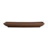Creations - 9 1/2 In X 4 1/3 In X 1 In Redwood Cali Rectangular Plate Redwood (12 Per Case) - 7180TM507