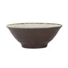 Creations - 23 Oz White Craft Melamine Two-Toned Brown Bowl (6 Per Case) - 68A540EL041