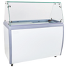 EFI Sales - 39" White Ice Cream Dipping Display Freezer - FICD-39