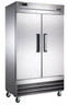 EFI Sales - X-Line 39" Stainless Steel Refrigerator w/ 2 Solid Doors - C2-39VCX