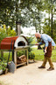 Fontana - Mangiafuoco Red Wood-Fired Oven - FTMF-R
