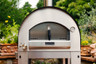 Fontana - Napoli Grey Hybrid Propane & Wood Oven - FTNAP-H-A