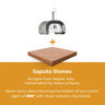Fontana - Saputo Stone Set for Maestro 60 Pizza Oven - SET-SS-S