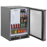 Marvel - 24" Outdoor Refrigerator w/ Crescent Ice Maker - MORI224-SS31A