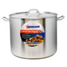Omcan - 60 Qt Stainless Steel Stock Pot w/ Cover - 80444