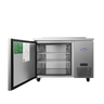 Atosa - 44" Side Mount Worktop Refrigerator w/ Backsplash & 1 Left Hinge Door - MGF44GR