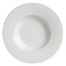 Rene Ozorio - 17 Oz White Aura Rim Pasta Plate (12 Per Case) - 6300P595