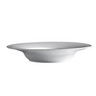 Rene Ozorio - 17 Oz White Aura Rim Pasta Plate (12 Per Case) - 6300P595