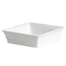 Rene Ozorio - 6 In X 2 In White Aura Square Tray (24 Per Case) - 6300P100