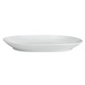 Rene Ozorio - 10 In X 7 3/4 In White Aura Racetrack Oval Platter (24 Per Case) - 6300P313
