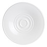 Rene Ozorio - 6 1/2 In White Aura Saucer (24 Per Case) - 6300P457