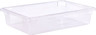 Omcan - 18" x 26" x 6" Clear Polycarbonate Food Storage Container