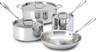 All-Clad - 7 Pc Stainless Cookware Set - 40007