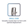 Scotsman - Prodigy Elite 1965 lb 48" Remote Cooled Small Cube Ice Machine 208-230V/3Ph - MC2148SR-3
