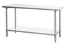 Atosa - 30" x 72" Stainless Steel Work Table - SSTW-3072