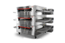 LT - XLT 3270-1B Triple Stack Liquid Propane Conveyor Oven - XLT-3270-3-1B