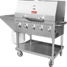 Omcan - Outdoor Propane BBQ Grill w/ 5 Burners - 47840