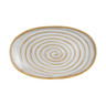 Folio - 11 In X 6 3/4 In Azores Oval Plate (12 Per Case)- 6210Fa005