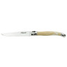 Jean Dubost - 9 In Horn Laguiole Steak Steak Knife With Sharpened Blade (6 Per Case) - 5394S077