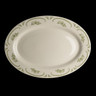 Homer Laughlin - 15 5/8 In X 11 3/8 In American Rose Rolled Edge Oval Platter (12 Per Case) - HL1589885