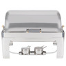 Vollrath - 9 Qt Roll-Top Chafer w/ Brass Trim - 46080