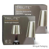 Abbott - Matte Silver Classic Shade LED Bottle Stopper Light 6-12 HR
