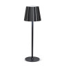Abbott -Black Fluted Shade LED Table Light 12-24 HR