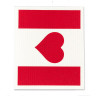 Abbott - Canada Flag & Heart Dishcloths Set of 2