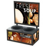 Vollrath - Two-Well Soup Merchandiser w/ Tuscan Graphics & Menu Board - 7203102