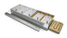 Vollrath - Five-Well Marine Grade Modular Drop-In Hot Well 240V w/ Infinite Controls & Manifold Drain - 3647550HD