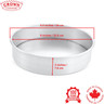 Crown - 9" x 3" Aluminum Cake Pan - 309
