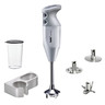 Bamix - White 5.3 In M133 Mono Hand-Held Blender - 6 Piece Set