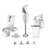 Bamix - White 5.3 In M200 Superbox Hand-Held Blender - 10 Piece Set