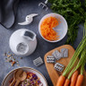 Bamix- Black SliceSy - Grater, Slicer, Cutter & Chopper