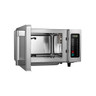 Midea - 0.9 Cu Ft. 1000W Push Button Light Duty Commercial Microwave