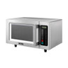 Midea - 0.9 Cu Ft. 1000W Push Button Light Duty Commercial Microwave