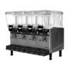 Vollrath - Refrigerated Beverage Dispenser w/ Four 12L Bowls & Stirring Paddle - VBBD4-37-S