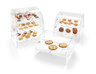 Vollrath - Extra Large 3-Tier Baked Goods Display Case w/ Front & Rear Access - XLBC3FR-1826-13