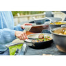 Demeyere - Black 5 12" Stainless Steel Wok - 1027694
