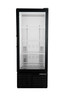 Habco - 24" Black Refrigerator w/ Swing Glass Door - ESM12HC
