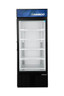 Habco - 30.5" Black Refrigerator w/ Swing Glass Door - ESM28HC