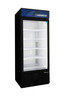 Habco - 30.5" Black Refrigerator w/ Swing Glass Door - ESM28HC