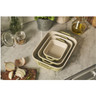 Staub - Macaron Light Green 3 Pc Ceramic Rectangular Baking Dish Set - 1025101
