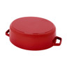 Staub - Cherry 6L Cast Iron Oval Dutch Oven - 1029440