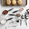 Cuisipro - Oval Stainless Steel Measuring Cups, Set of 4 - 747141