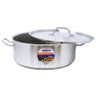 Omcan - 20 Qt Stainless Steel Brazier w/ Cover - 80428