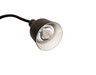 Omcan - 30" to 80" Black Ceiling Mounted Heat Lamp w/ Retractable Cord - 47874