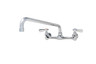 Omcan - Splash Mounted Faucet w/ 16" Swing Spout - 47819