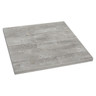 BUM - Exteriolit 24" Atrium Grey Square Tabletop - TT-SV-AG24SQ