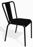 BUM - Adico Set of 4 Black Side Chairs - S-ADC-786A-9005